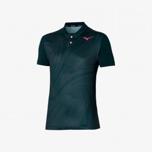 Mizuno CHARGE SHADOW POLO Verdi Scuro | IT_MZN89285