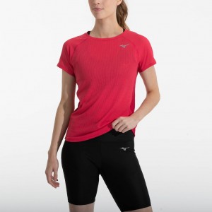 Mizuno DRYAEROFLOW TEE Rosse | IT_MZN48774