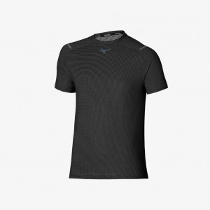 Mizuno DRYAEROFLOW UNDYED BLACK TEE Nere | IT_MZN25202