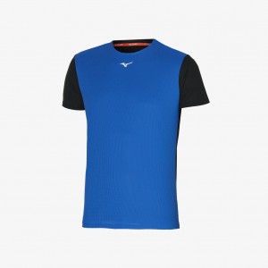 Mizuno DRY AEROFLOW TEE Blu Nere | IT_MZN87521