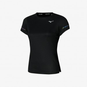 Mizuno DRY AEROFLOW TEE Nere | IT_MZN49992