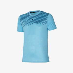 Mizuno IMPULSE CORE GRAPHIC TEE Blu | IT_MZN44522