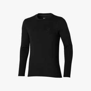 Mizuno LONG SLEEVE SHIRT SR4 Nere | IT_MZN70519