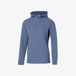 Mizuno MIZUNO TWO LOOPS 8 HOODED JACKET Grigie Blu | IT_MZN10426