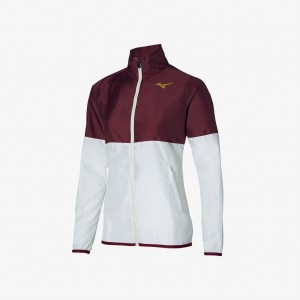 Mizuno PRINTED JACKET Bianche Rosse | IT_MZN85075