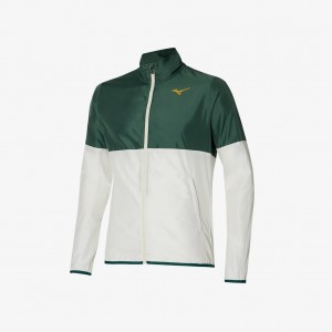 Mizuno PRINTED JACKET Verdi Bianche | IT_MZN57057