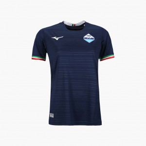 Mizuno SS LAZIO 2023/24 AWAY JERSEY Blu Marino | IT_MZN88842