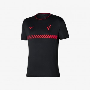 Mizuno TRAINING TEE SR4 Nere | IT_MZN32656