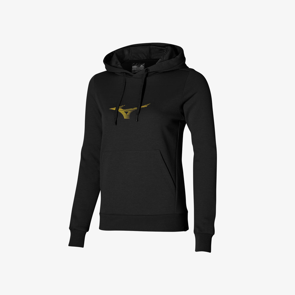 Mizuno ATHLETIC GRAPHIC HOODY Nere | IT_MZN56301