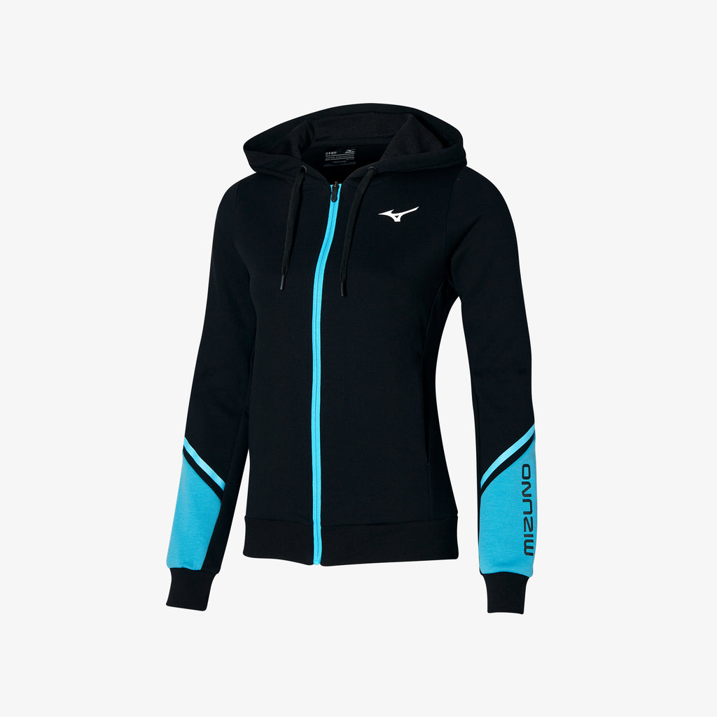 Mizuno ATHLETIC SWEAT JACKET Nere Blu | IT_MZN70888