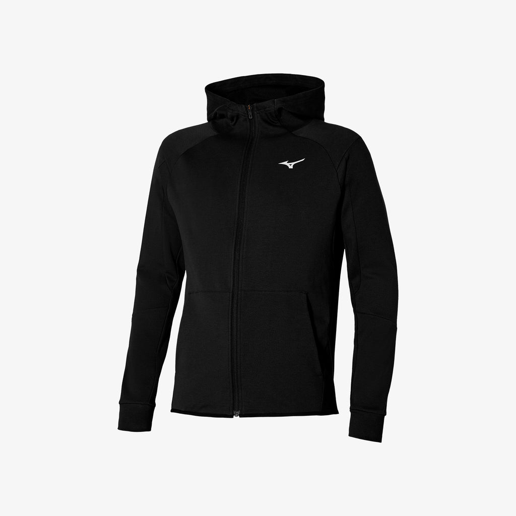 Mizuno ATHLETIC SWEAT JACKET Nere | IT_MZN58587