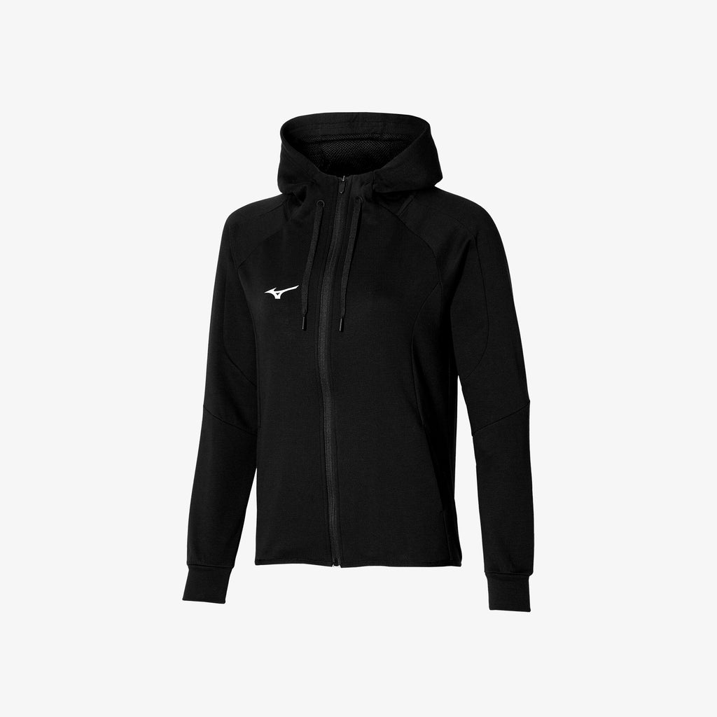 Mizuno ATHLETIC SWEAT JACKET Nere | IT_MZN31149