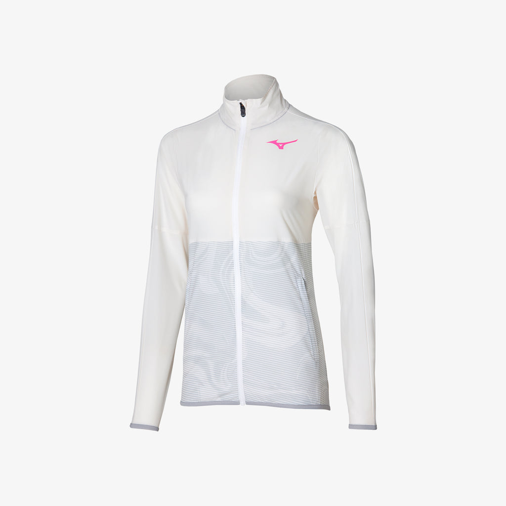 Mizuno CHARGE PRINTED JACKET Bianche | IT_MZN74051