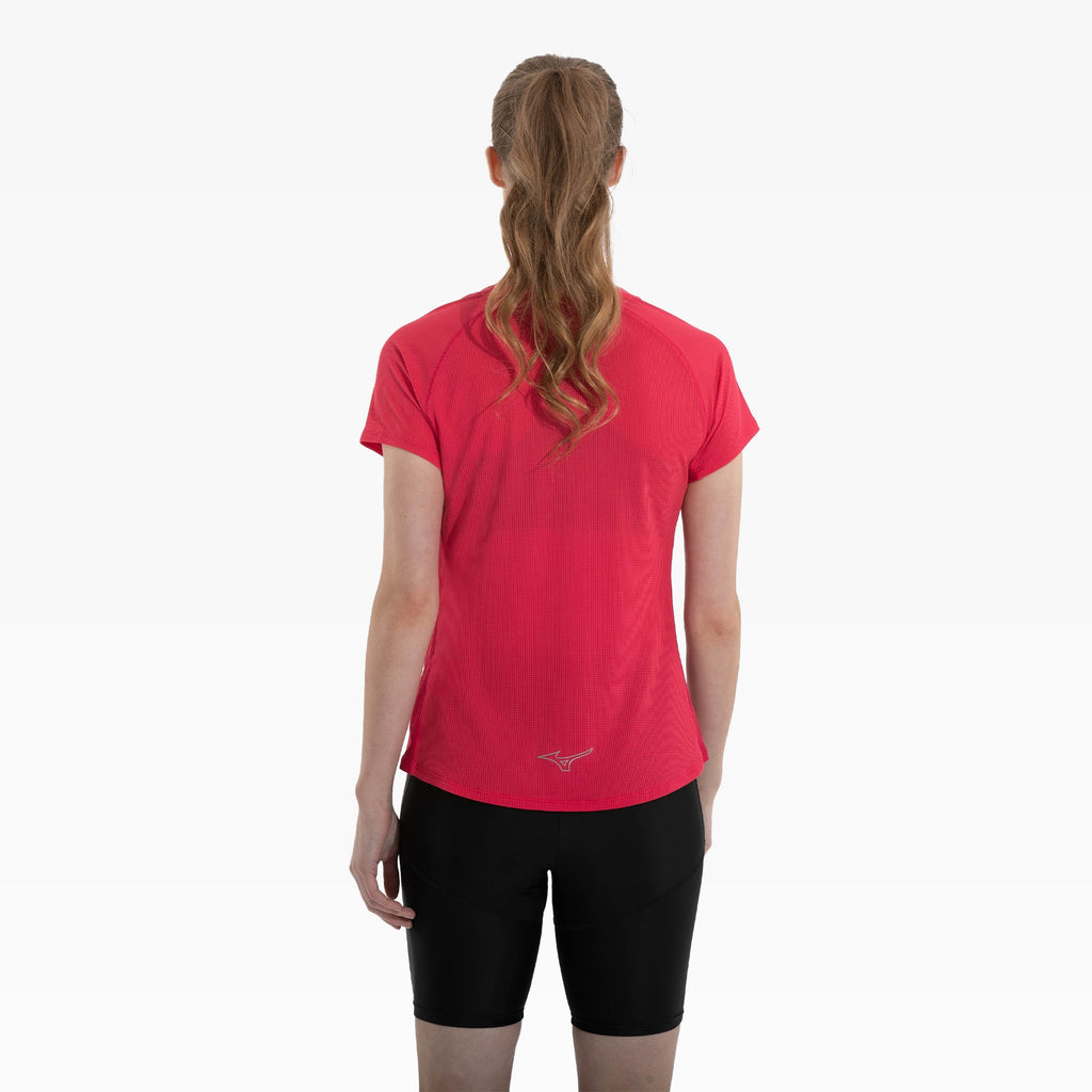 Mizuno DRYAEROFLOW TEE Rosse | IT_MZN48774