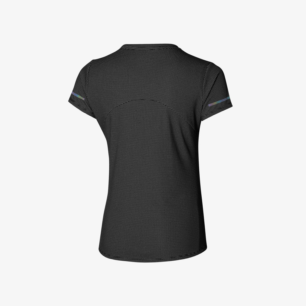 Mizuno DRYAEROFLOW UNDYED BLACK TEE Nere | IT_MZN47789