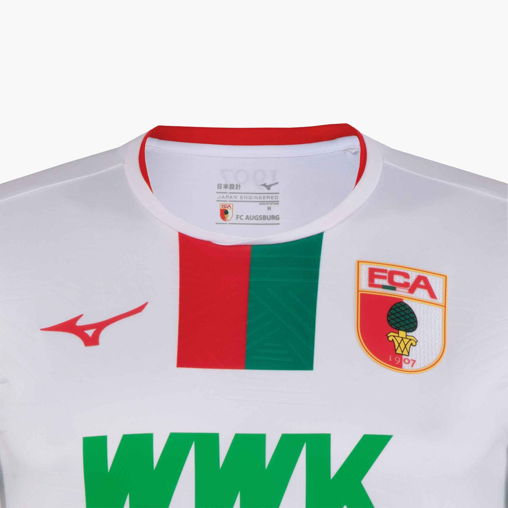 Mizuno FC AUGSBURG 2023/24 HOME JERSEY Bianche | IT_MZN53058