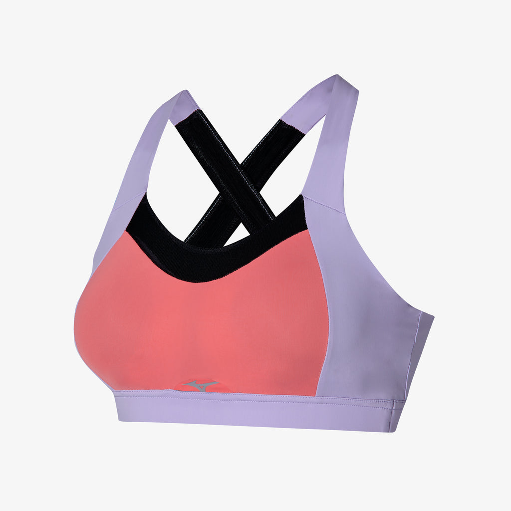 Mizuno HIGH SUPPORT BRA Rosse Viola | IT_MZN98549