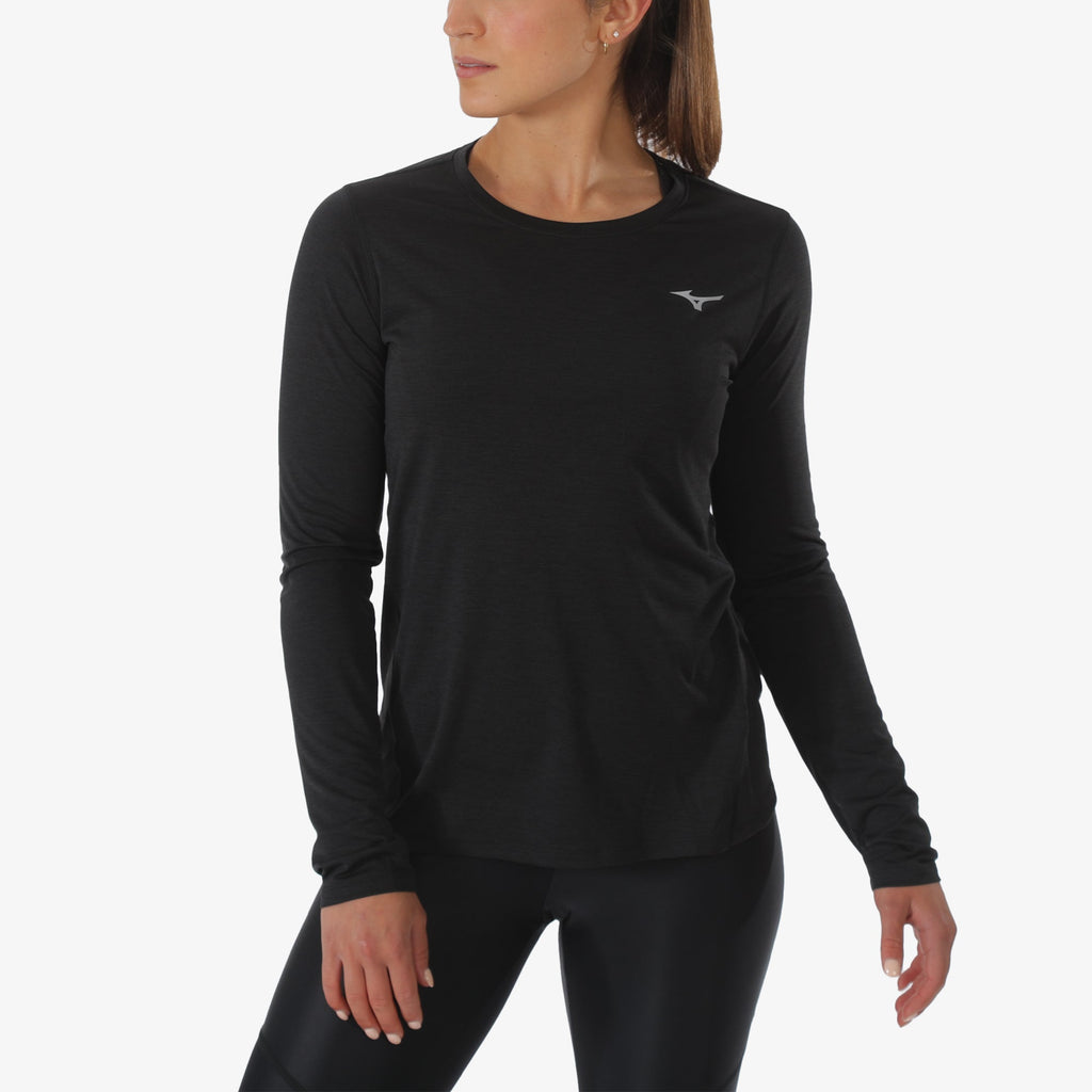 Mizuno IMPULSE CORE LS TEE Nere | IT_MZN85346