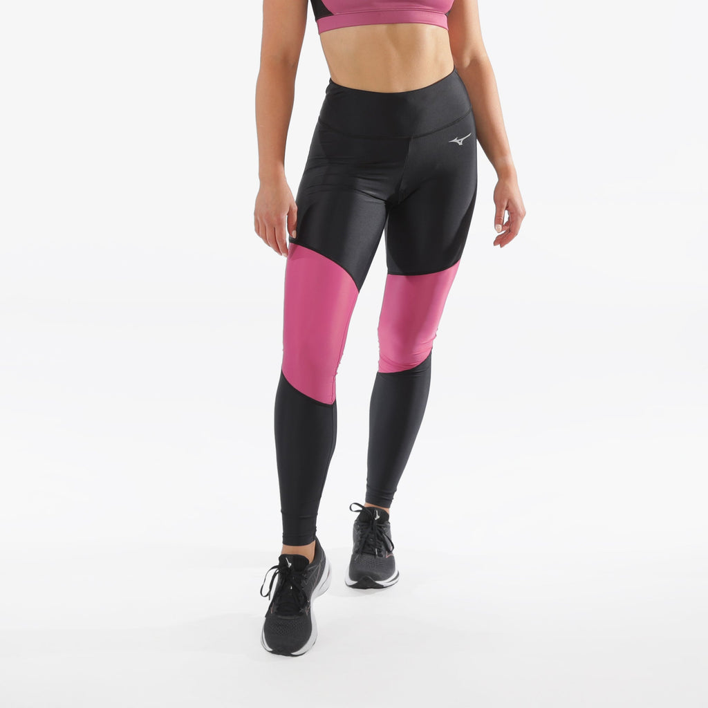 Mizuno IMPULSE LONG TIGHT Nere Rosa | IT_MZN53319