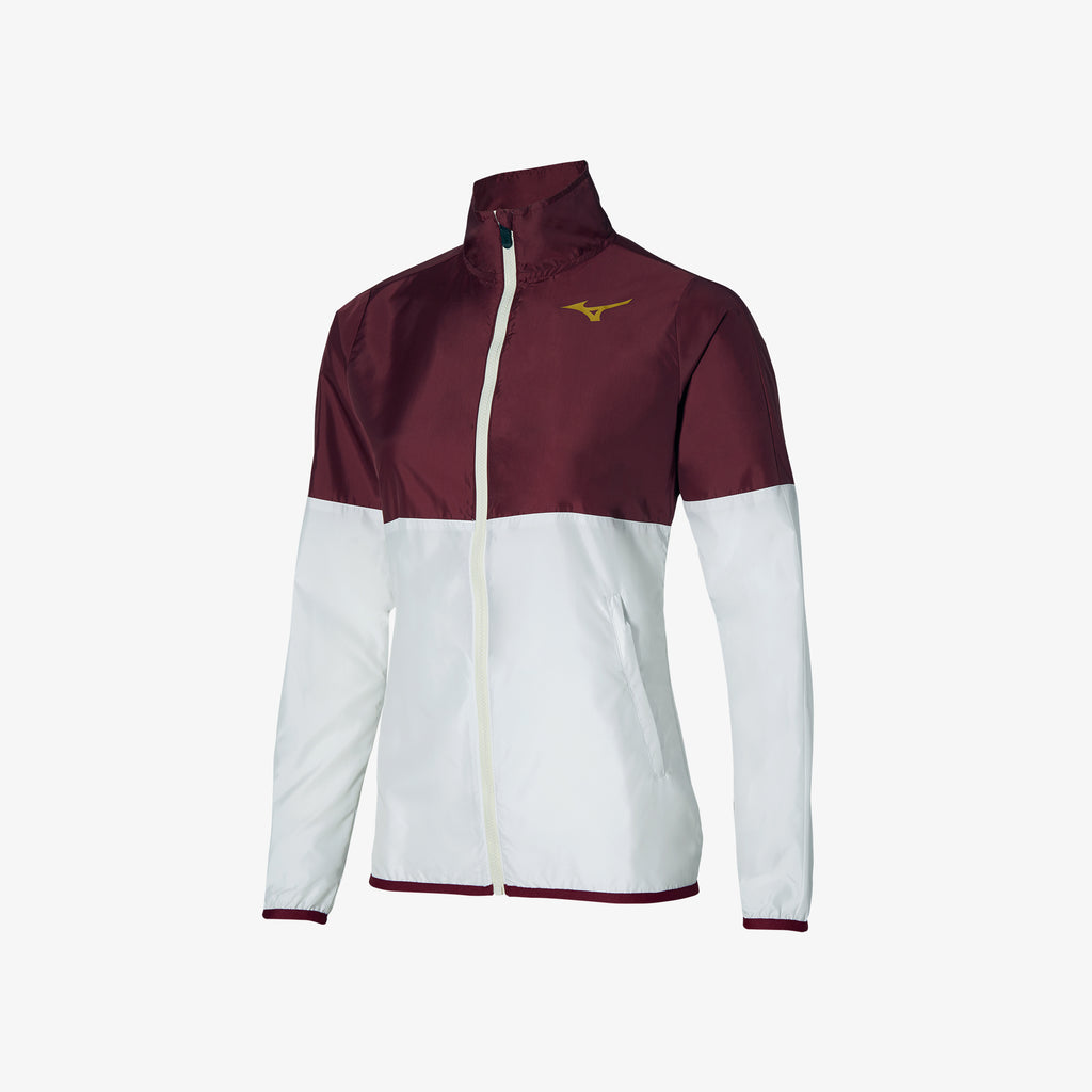 Mizuno PRINTED JACKET Bianche Rosse | IT_MZN85075