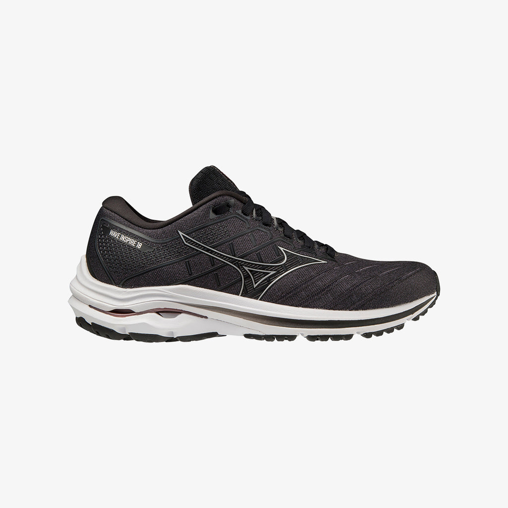 Mizuno WAVE INSPIRE 18 D WIDE Nere Argento | IT_MZN17119