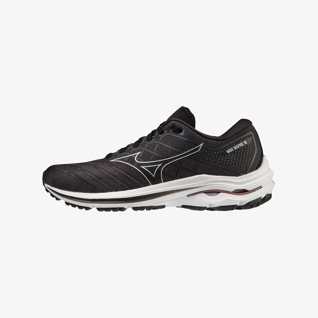 Mizuno WAVE INSPIRE 18 D WIDE Nere Argento | IT_MZN17119