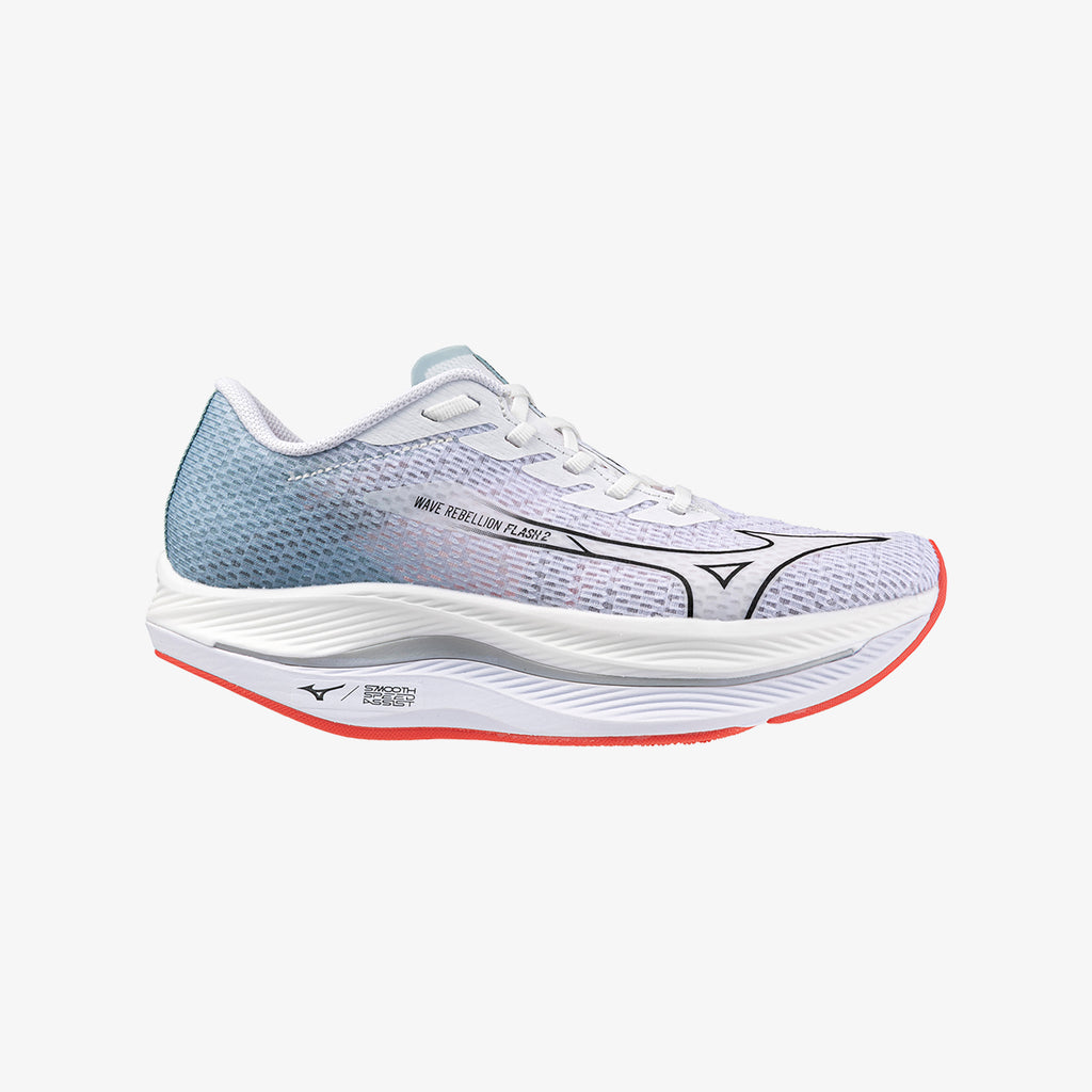 Mizuno WAVE REBELLION FLASH 2 Bianche Grigie | IT_MZN74269