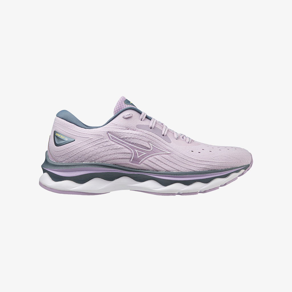 Mizuno WAVE SKY 6 Bianche Viola | IT_MZN49823